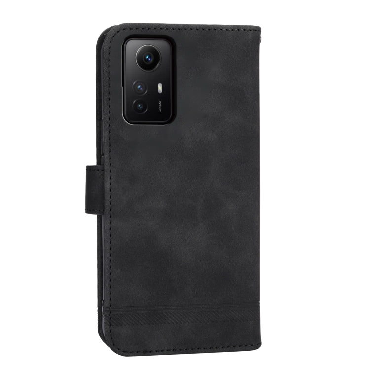 Custodia portafoglio TPU e pelle PU per Xiaomi Redmi Note 12S