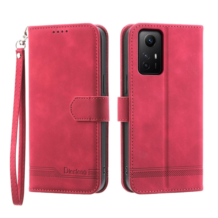 Custodia portafoglio TPU e pelle PU per Xiaomi Redmi Note 12S