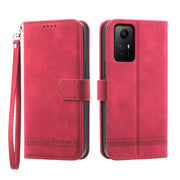 Dierfeng Dream Line TPU + Custodia per telefono in pelle PU, For Xiaomi Redmi Note 12S 4G Global, For Xiaomi Poco X6 Pro 5G