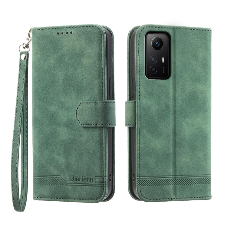 Custodia portafoglio TPU e pelle PU per Xiaomi Redmi Note 12S