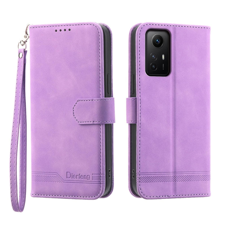 Custodia portafoglio TPU e pelle PU per Xiaomi Redmi Note 12S