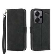 Dierfeng Dream Line TPU + Custodia per telefono in pelle PU, For Xiaomi Redmi Note 13 Pro+, For Xiaomi Redmi Note 13 Pro 5G, For Xiaomi 13T, For Xiaomi Redmi Note 12 Turbo 5G/Poco F5