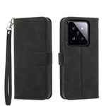 Custodia portafoglio TPU e pelle PU per Xiaomi 14 Pro