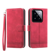 Dierfeng Dream Line TPU + Custodia per telefono in pelle PU, For Xiaomi 14 Pro, For Xiaomi 14, For Xiaomi Redmi Note 13 5G, For Xiaomi Redmi 13C