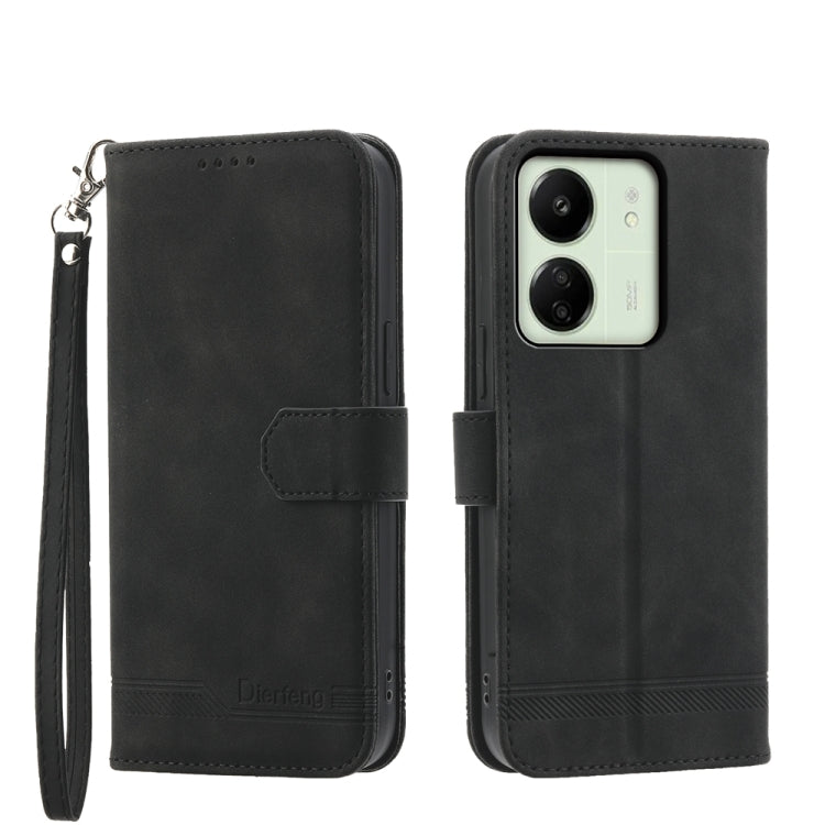 Custodia portafoglio TPU e pelle PU per Xiaomi 14 Pro