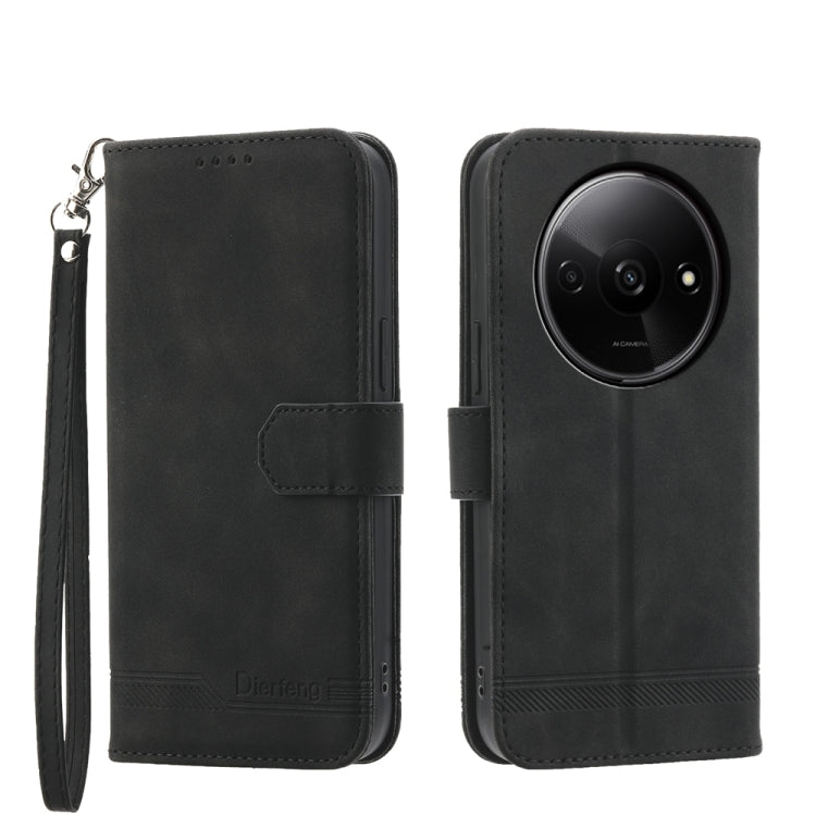 Dierfeng Dream Line TPU + Custodia per telefono in pelle PU, For Xiaomi Redmi A3, For Xiaomi Redmi Note 13 Pro 4G, For Xiaomi Redmi Note13 4G, For Xiaomi 14 Ultra