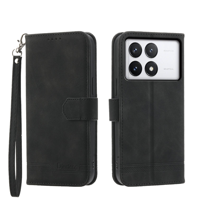 Custodia portafoglio TPU e pelle PU per Xiaomi Redmi Note 12S