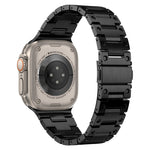 Cinturino in metallo a doppia fila, For Apple Watch 6 40mm, For Apple Watch 6 44mm, For Apple Watch 5 44mm, For Apple Watch 5 40mm, For Apple Watch 4 44mm, For Apple Watch 4 40mm, For Apple Watch 3 38mm, For Apple Watch 3 42mm