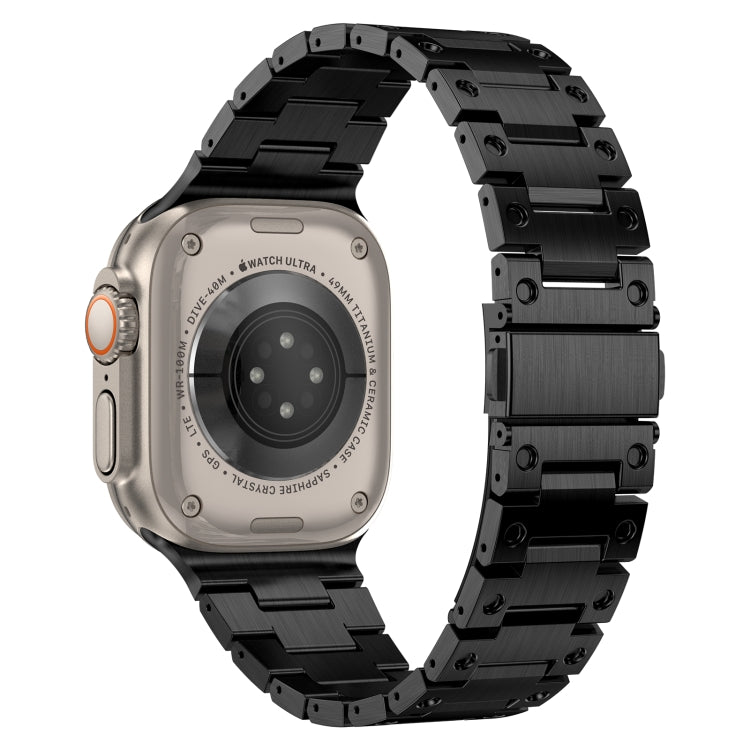 Cinturino in metallo a doppia fila, For Apple Watch 6 40mm, For Apple Watch 6 44mm, For Apple Watch 5 44mm, For Apple Watch 5 40mm, For Apple Watch 4 44mm, For Apple Watch 4 40mm, For Apple Watch 3 38mm, For Apple Watch 3 42mm