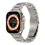 Cinturino in metallo a doppia fila, For Apple Watch 6 40mm, For Apple Watch 6 44mm, For Apple Watch 5 44mm, For Apple Watch 5 40mm, For Apple Watch 4 44mm, For Apple Watch 4 40mm, For Apple Watch 3 38mm, For Apple Watch 3 42mm