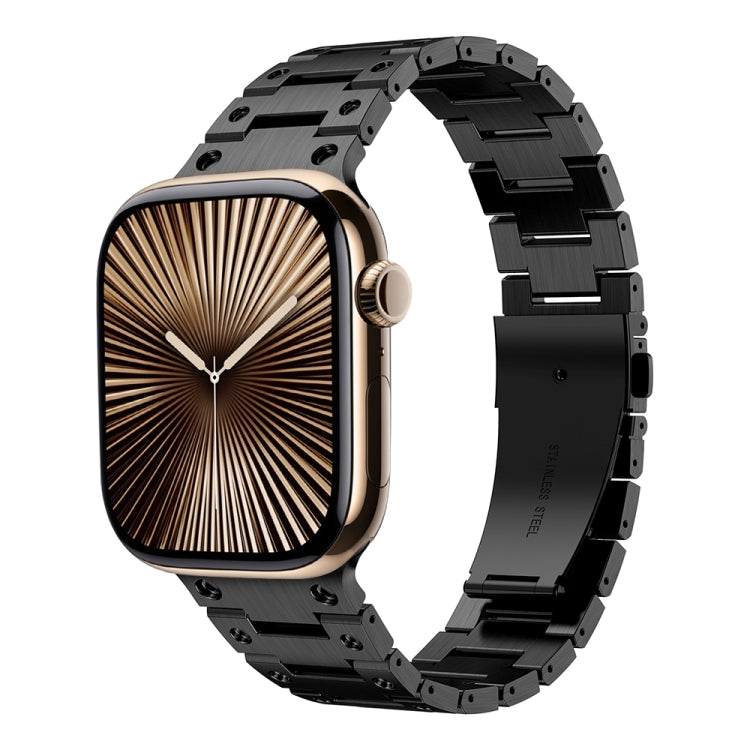 Cinturino in metallo a doppia fila, For Apple Watch Series 10 46mm, For Apple Watch Series 10 42mm, For Apple Watch SE 2023 44mm, For Apple Watch SE 2023 40mm, For Apple Watch Ultra 2 49mm, For Apple Watch 9 45mm, For Apple Watch 9 41mm                ...