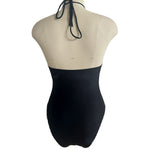 La cinghia vuota lega il costume da bagno intero stretto sexy del bikini, S, M, L