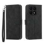 Dierfeng Dream Line TPU + Custodia per telefono in pelle PU, For Honor Magic5, For Honor X8a 4G