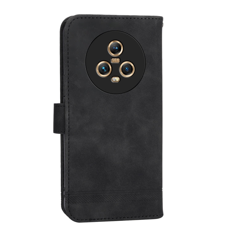 Dierfeng Dream Line TPU + Custodia per telefono in pelle PU, For Honor Magic5, For Honor X8a 4G