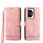 Dierfeng Dream Line TPU + Custodia per telefono in pelle PU, For Honor 200 Lite Global, For Honor 100 Pro, For Honor 100, For Honor 90 Pro 5G