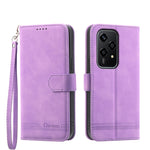 Dierfeng Dream Line TPU + Custodia per telefono in pelle PU, For Honor 200 Lite Global, For Honor 100 Pro, For Honor 100, For Honor 90 Pro 5G