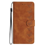 Custodia per telefono in pelle goffrata con sette farfalle, For Xiaomi Redmi 9, For Xiaomi Redmi 9C, For Xiaomi Redmi Note 8T