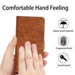 Custodia per telefono in pelle goffrata con sette farfalle, For Xiaomi Redmi 9, For Xiaomi Redmi 9C, For Xiaomi Redmi Note 8T