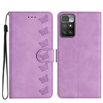 Custodia portafoglio in pelle per Xiaomi Redmi 10C