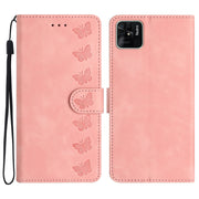 Custodia per telefono in pelle goffrata con sette farfalle, For Xiaomi Redmi 10C, For Xiaomi Redmi Note 11 5G, For Xiaomi Redmi 10 2022, For Xiaomi 12 Pro