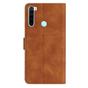 Custodia per telefono in pelle goffrata con sette farfalle, For Xiaomi Redmi Note 8T