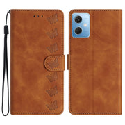 Custodia per telefono in pelle goffrata con sette farfalle, For Xiaomi Redmi Note 12 5G Global, For Xiaomi 13 Pro, For Xiaomi 13, For Xiaomi 12T / 12T Pro