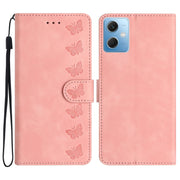 Custodia per telefono in pelle goffrata con sette farfalle, For Xiaomi Redmi Note 12 5G Global, For Xiaomi 13 Pro, For Xiaomi 13, For Xiaomi 12T / 12T Pro