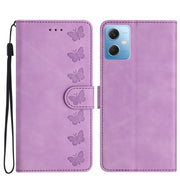 Custodia per telefono in pelle goffrata con sette farfalle, For Xiaomi Redmi Note 12 5G Global, For Xiaomi 13 Pro, For Xiaomi 13, For Xiaomi 12T / 12T Pro
