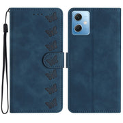 Custodia per telefono in pelle goffrata con sette farfalle, For Xiaomi Redmi Note 12 5G Global, For Xiaomi 13 Pro, For Xiaomi 13, For Xiaomi 12T / 12T Pro