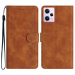 Custodia portafoglio in pelle per Xiaomi Redmi 13C