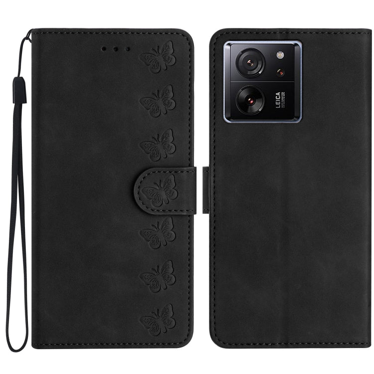 Custodia portafoglio in pelle per Xiaomi Redmi 13C
