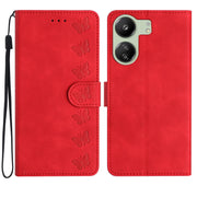 Custodia per telefono in pelle goffrata con sette farfalle, For Xiaomi Redmi 13C 4G, For Xiaomi 13T, For Xiaomi Mi 11 Lite, For Xiaomi Redmi Note 12 Pro 5G Global