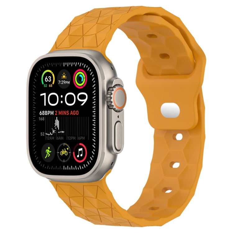 Cinturino per orologio in silicone con trama di calcio, For Apple Watch 9 41mm, For Apple Watch Ultra 49mm