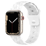 Cinturino per orologio in silicone con trama di calcio, For Apple Watch SE 2022 40mm, For Apple Watch SE 2022 44mm