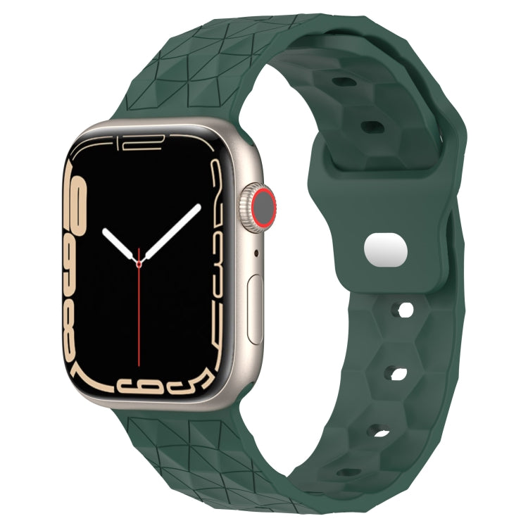 Cinturino per orologio in silicone con trama di calcio, For Apple Watch SE 2022 40mm, For Apple Watch SE 2022 44mm