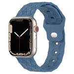 Cinturino per orologio in silicone con trama di calcio, For Apple Watch 3 38mm, For Apple Watch 3 42mm