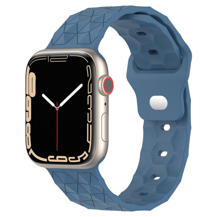 Cinturino per orologio in silicone con trama di calcio, For Apple Watch 42mm, For Apple Watch 38mm