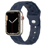 Cinturino per orologio in silicone con trama di calcio, For Apple Watch 42mm, For Apple Watch 38mm
