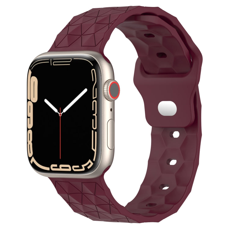 Cinturino per orologio in silicone con trama di calcio, For Apple Watch 42mm, For Apple Watch 38mm