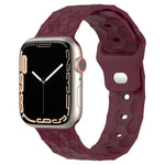 Cinturino per orologio in silicone con trama di calcio, For Apple Watch SE 2023 44mm, For Apple Watch SE 2023 40mm
