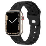 Cinturino per orologio in silicone con trama di calcio, For Apple Watch 9 41mm, For Apple Watch Ultra 49mm