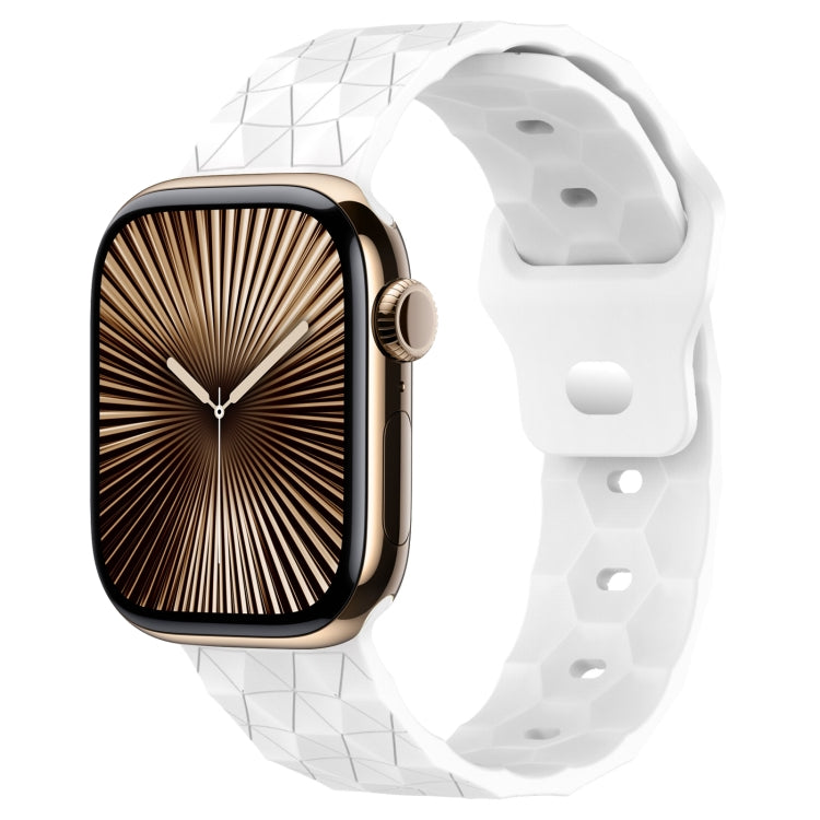 Cinturino per orologio in silicone con trama di calcio, For Apple Watch Series 10 46mm, For Apple Watch Series 10 42mm