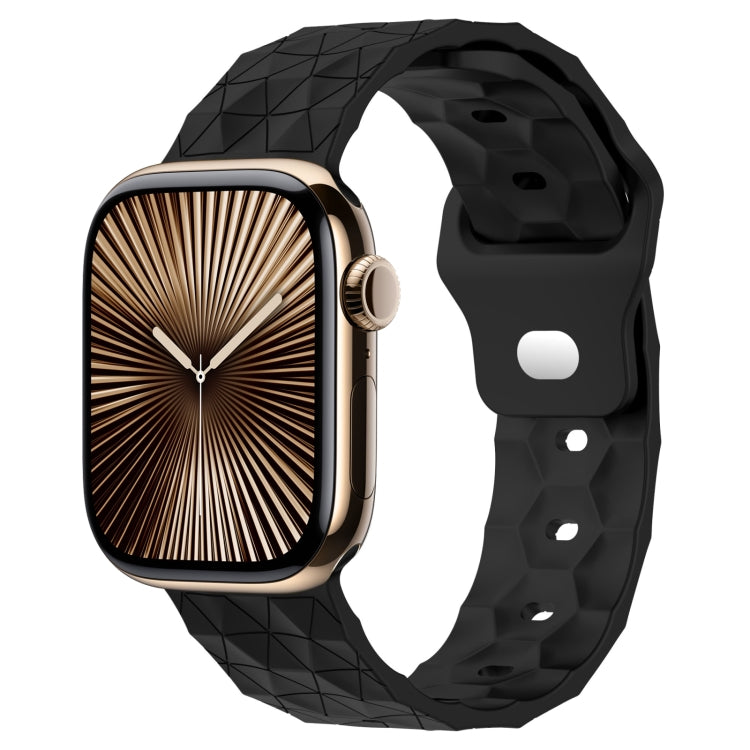 Cinturino per orologio in silicone con trama di calcio, For Apple Watch Series 10 46mm, For Apple Watch Series 10 42mm