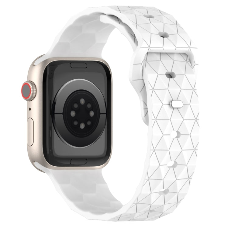Cinturino per orologio in silicone con trama di calcio, For Apple Watch Series 10 46mm, For Apple Watch Series 10 42mm