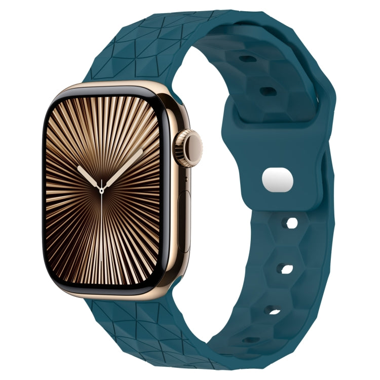 Cinturino per orologio in silicone con trama di calcio, For Apple Watch Series 10 46mm, For Apple Watch Series 10 42mm
