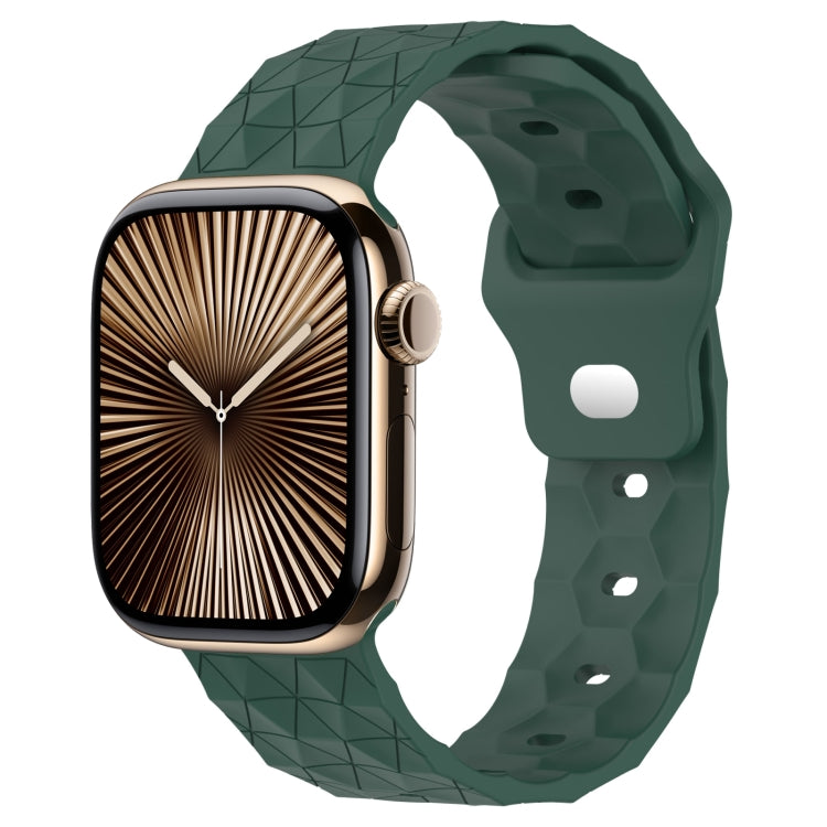Cinturino per orologio in silicone con trama di calcio, For Apple Watch Series 10 46mm, For Apple Watch Series 10 42mm