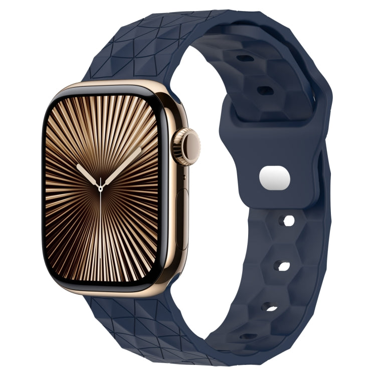 Cinturino per orologio in silicone con trama di calcio, For Apple Watch Series 10 46mm, For Apple Watch Series 10 42mm