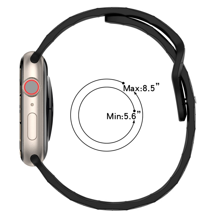 Cinturino per orologio in silicone con trama di calcio, For Apple Watch SE 2023 44mm, For Apple Watch SE 2023 40mm