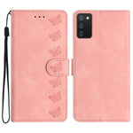 Custodia portafoglio in pelle per Samsung Galaxy A02s e A03
