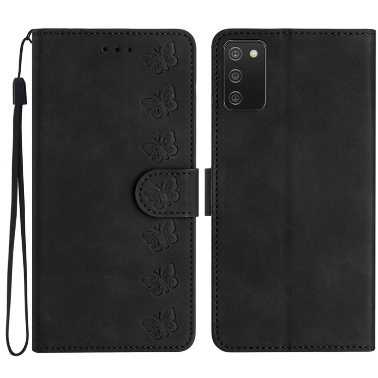 Custodia portafoglio in pelle per Samsung Galaxy A02s e A03
